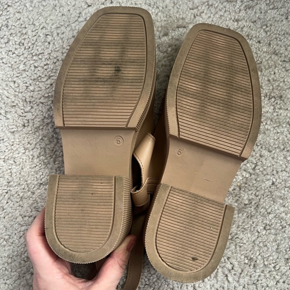 ASOS DESIGN Chunky Platform Sandal in Tan - Picture 2 of 9